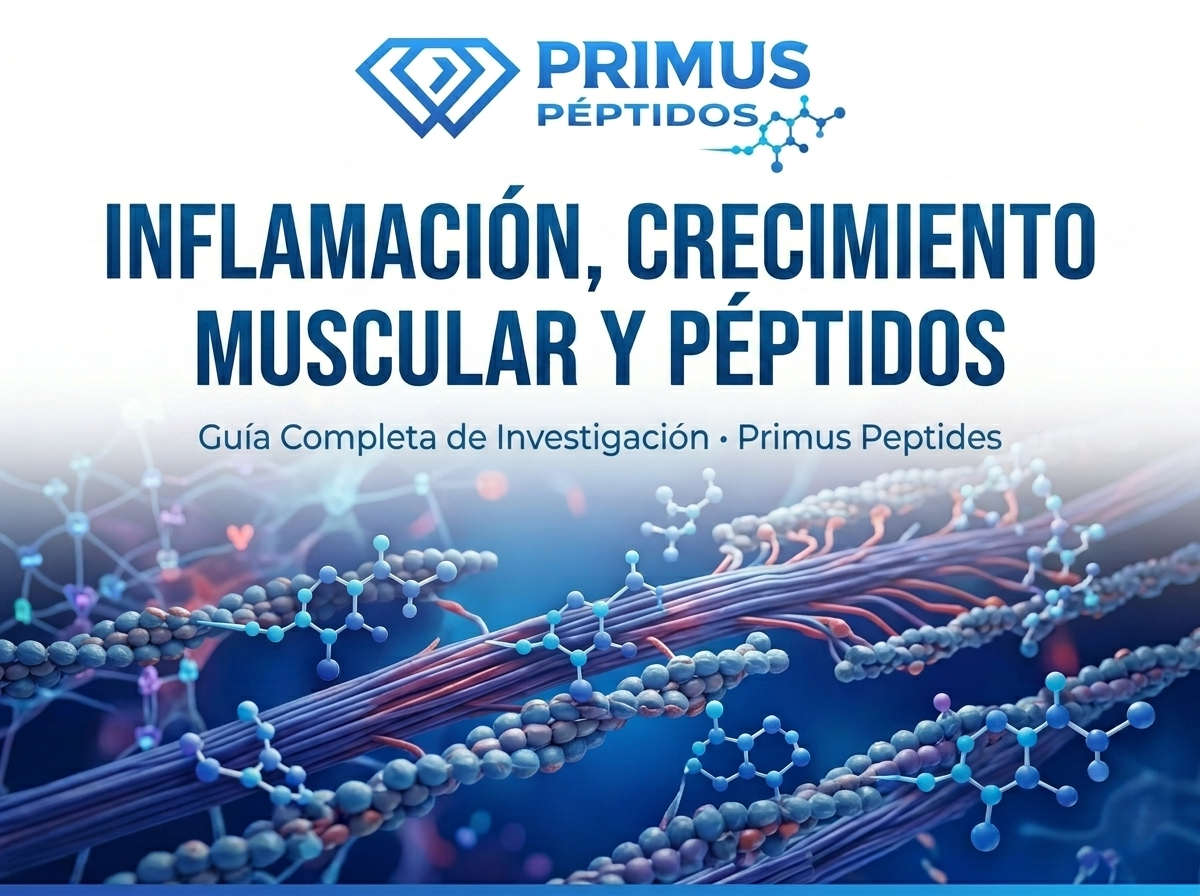 Inflamación, Crecimiento Muscular y Péptidos